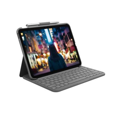 Logitech Slim Folio - iPad 10.9" (2022) / iPad 11" (2025) - Grey