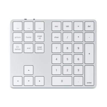 @Satechi Bluetooth Wireless Extended Keypad - Silver