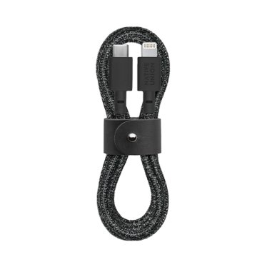 Native Union Belt Cable Kevlar - USB-C to Lightning - 1.2m - Cosmos Black